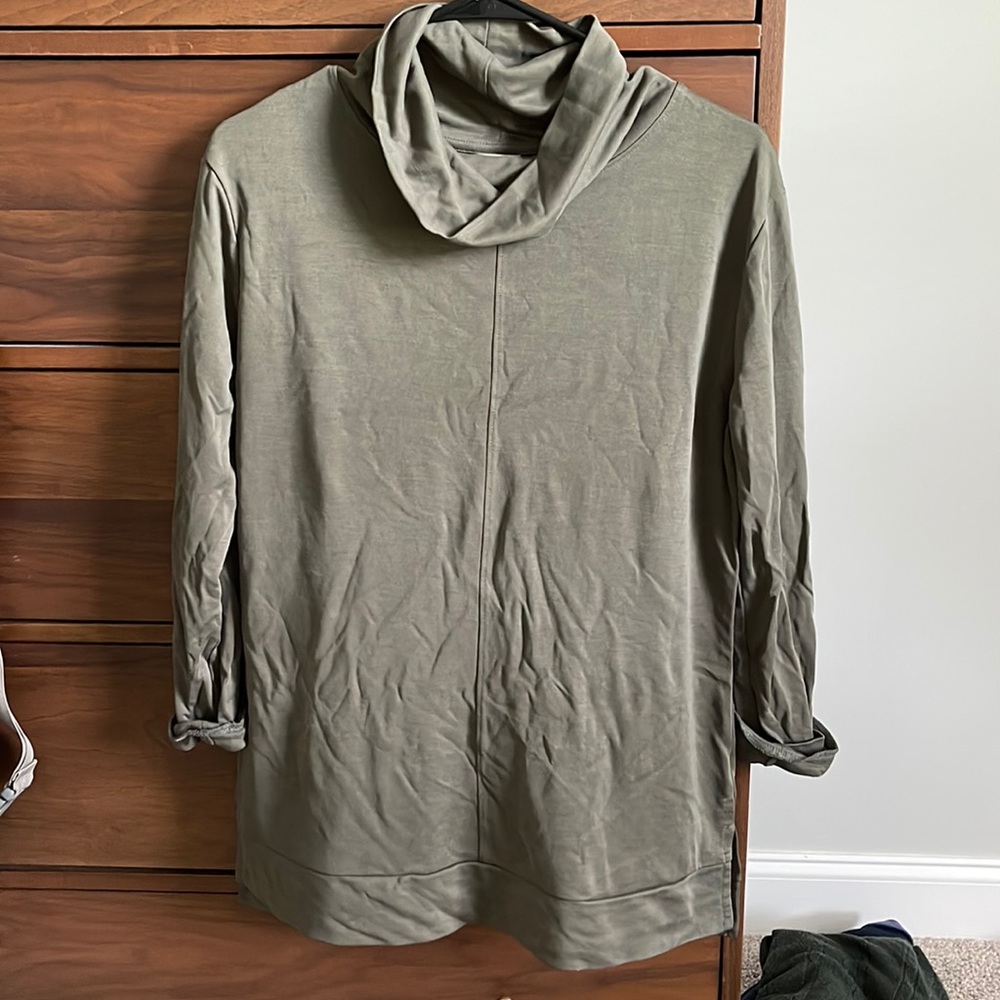 A New Day Hunter Green Slouch Scoop Neck